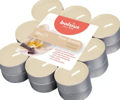 Bolsius geurkaars True Scents Vanille wit 4 uur 18 stuks