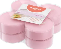 Bolsius geurkaars True Scents Magnolia roze 4 uur 18 stuks
