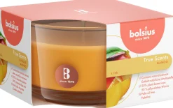 Bolsius geurkaars True Scents Mango geel 13 uur D 8,4 H 5,2 cm