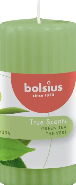 Bolsius geurkaars True Scents Mango geel 33 uur D 5,8 H 12 cm
