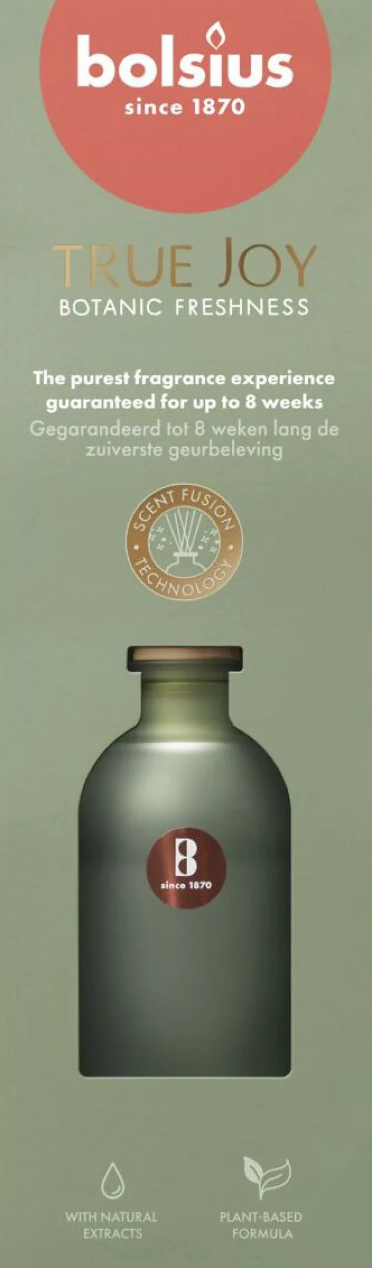 Bolsius geurstokjes True Joy Botanic Freshness 80 ml