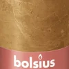 Bolsius stompkaars Rustiek Shine paars 35 uur D 6,8 H 8 cm