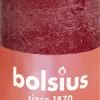Bolsius stompkaars Rustiek Shine beige 30 uur D 5 H 10 cm