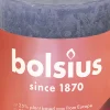 Bolsius stompkaars Rustiek Silhouette wit 85 uur D 6,8 H 19 cm
