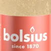 Bolsius stompkaars Shine beige 30 uur D 5 x H 10 cm