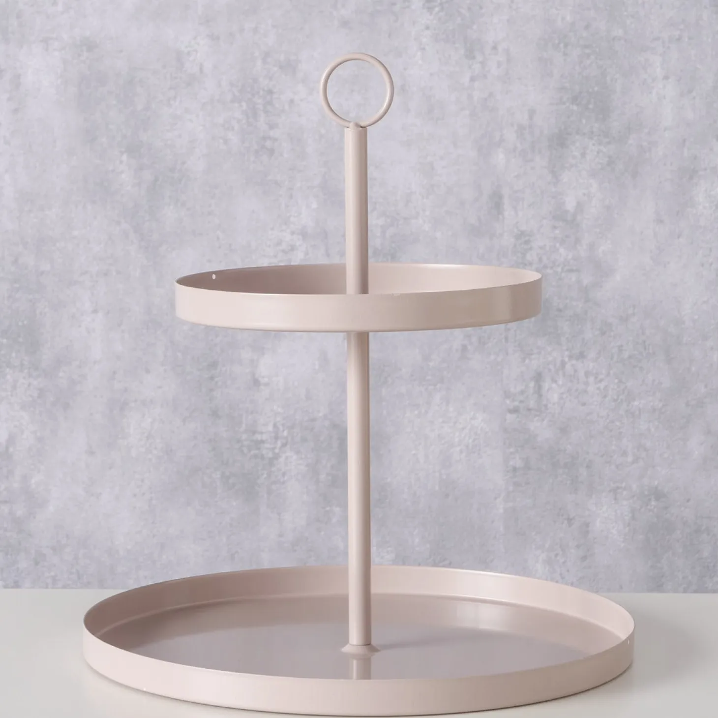 Boltze etagère Samina beige D 30 H 32 cm