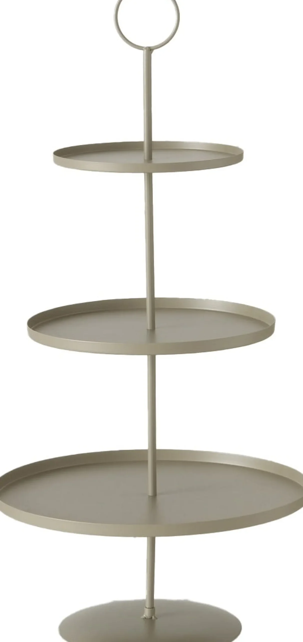 Boltze etagère Samona beige D 30 H 60 cm