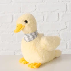 Boltze knuffel Levia eend geel 20 x 14,5 x 22,5 cm