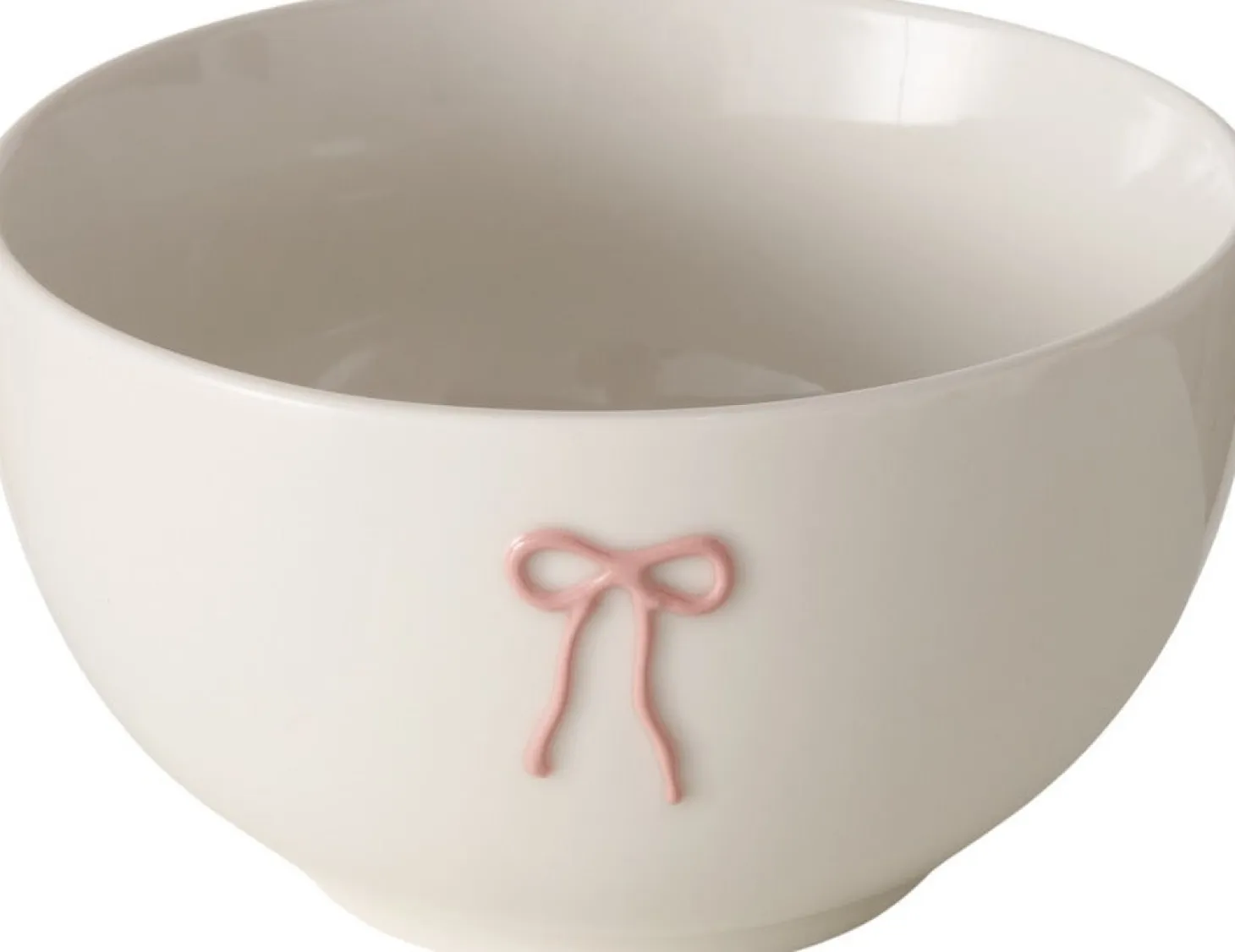 Boltze schaal Ribba wit D 13,8 H 7,7 cm