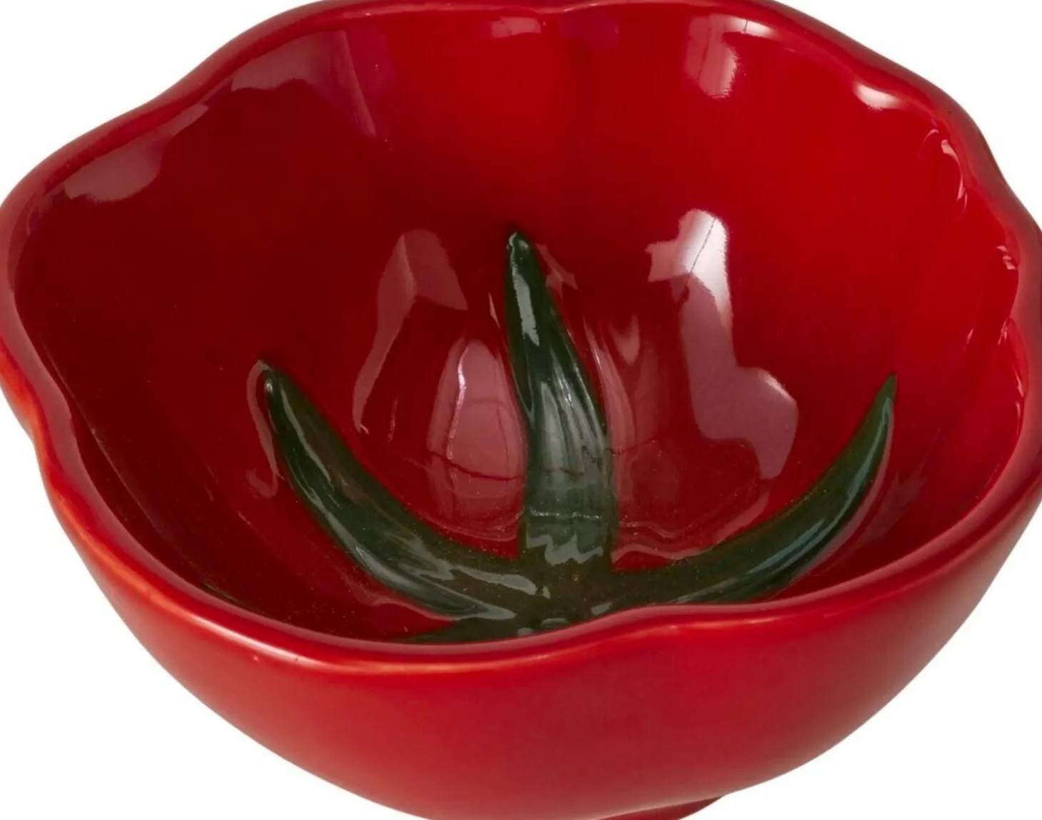 Boltze schaal Tomate rood D 13 H 6 cm