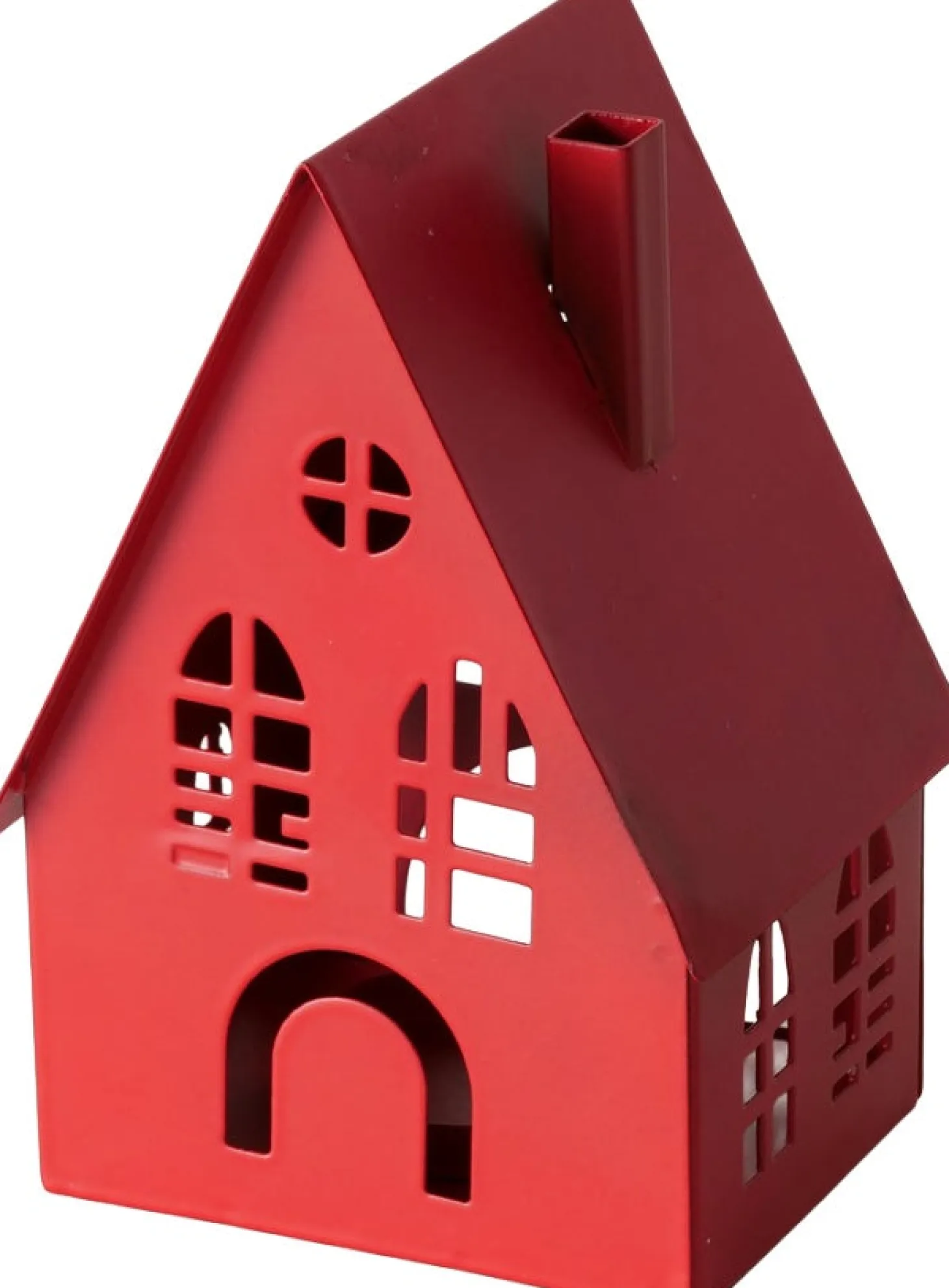 Boltze windlicht Dover rood 16 x 13,3 x 37,5 cm