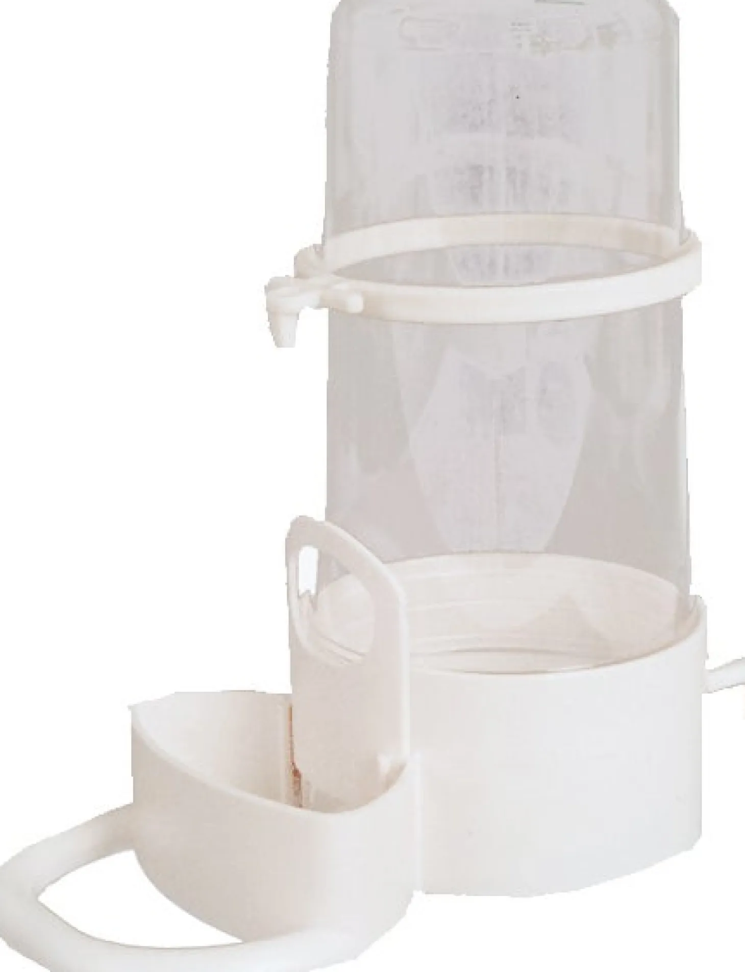 Boon drinkfontein weekend wit 7,5 x 13,5 x 14 cm