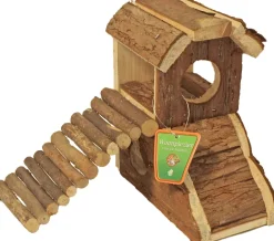 Boon hamsterhuis loopbrug naturel 21 x 16 x 17,5 cm
