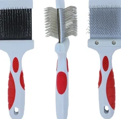 Boon kattenborstel flexibele slicker 2-zijdig S