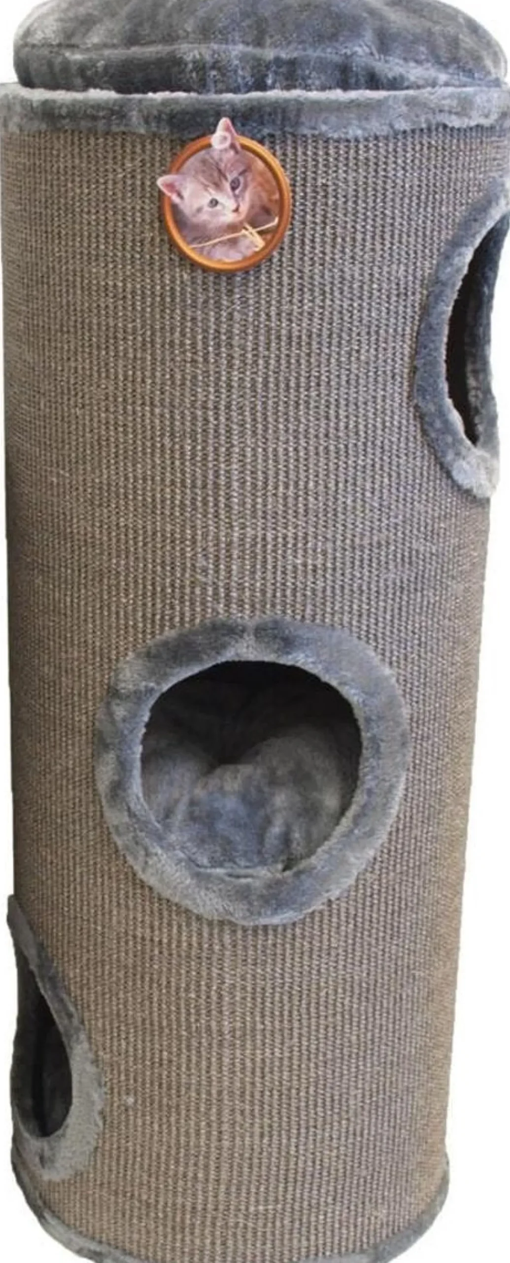 Boon krabton grijs D 43 H 100 cm