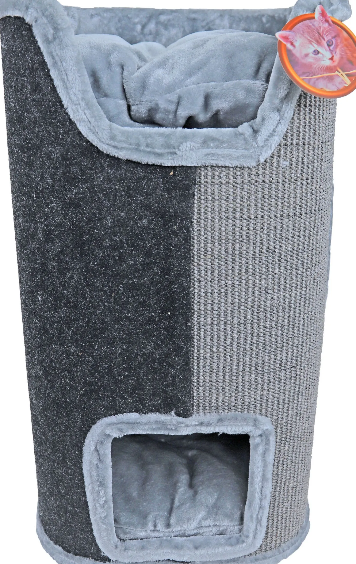 Boon krabton grijs 43 x 43 x 75 cm