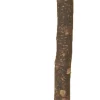 Boon zitstok met schroefdraad bruin 30 cm