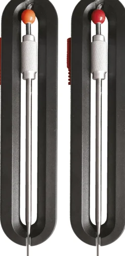 Boretti vleesthermometer uitbreidingsset zwart