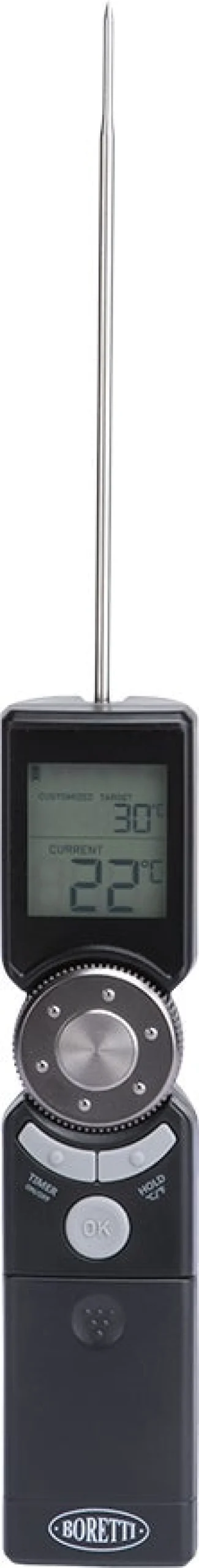 Boretti vleesthermometer zwart