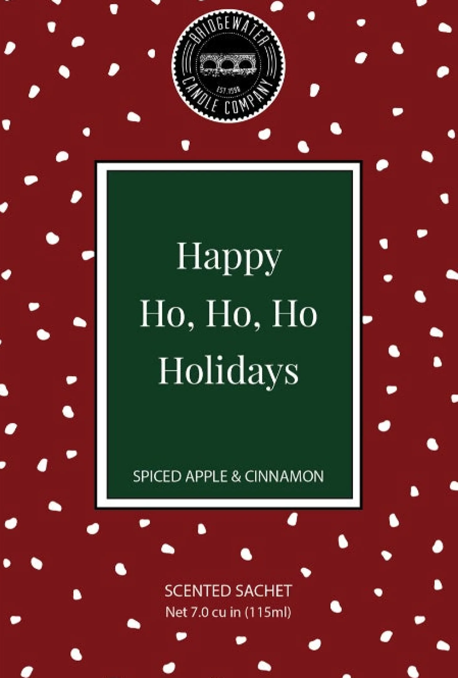 Bridgewater geurzakje Happy Holidays