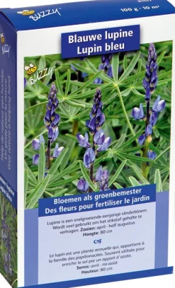 Buzzy groenbemester Lupine (Lupines) blauw 100gr
