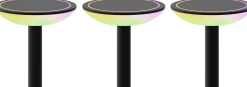 Calex smart inbouwspot Pathlight zwart D 15 H 23,4 cm 3 stuks