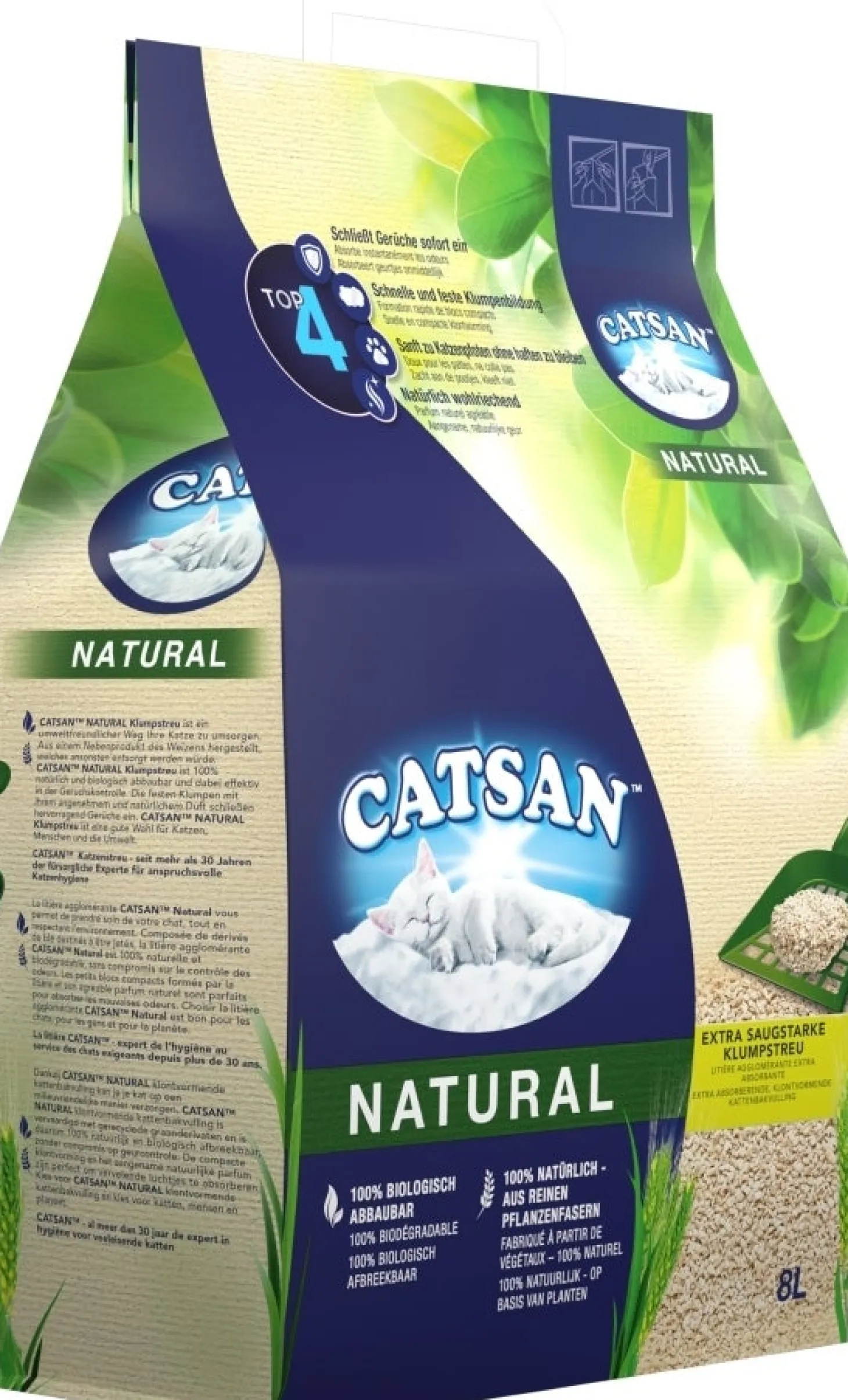 Catsan kattenbakvulling Natural 8 L