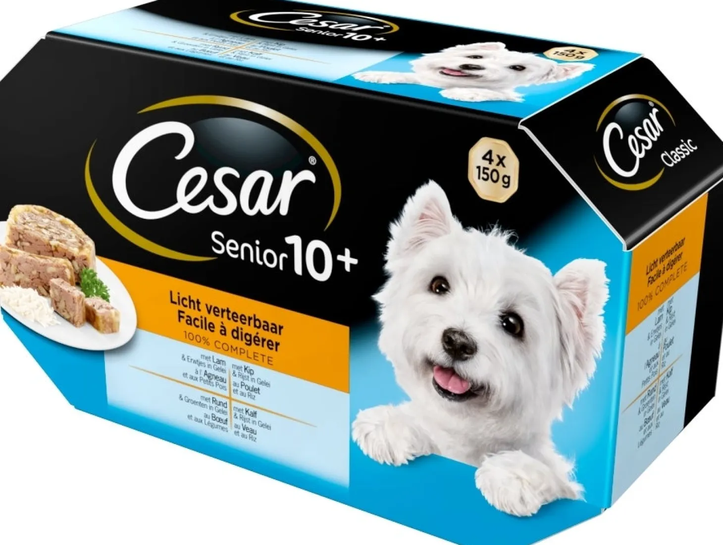 Cesar Senior 10+ Multipack 150 g