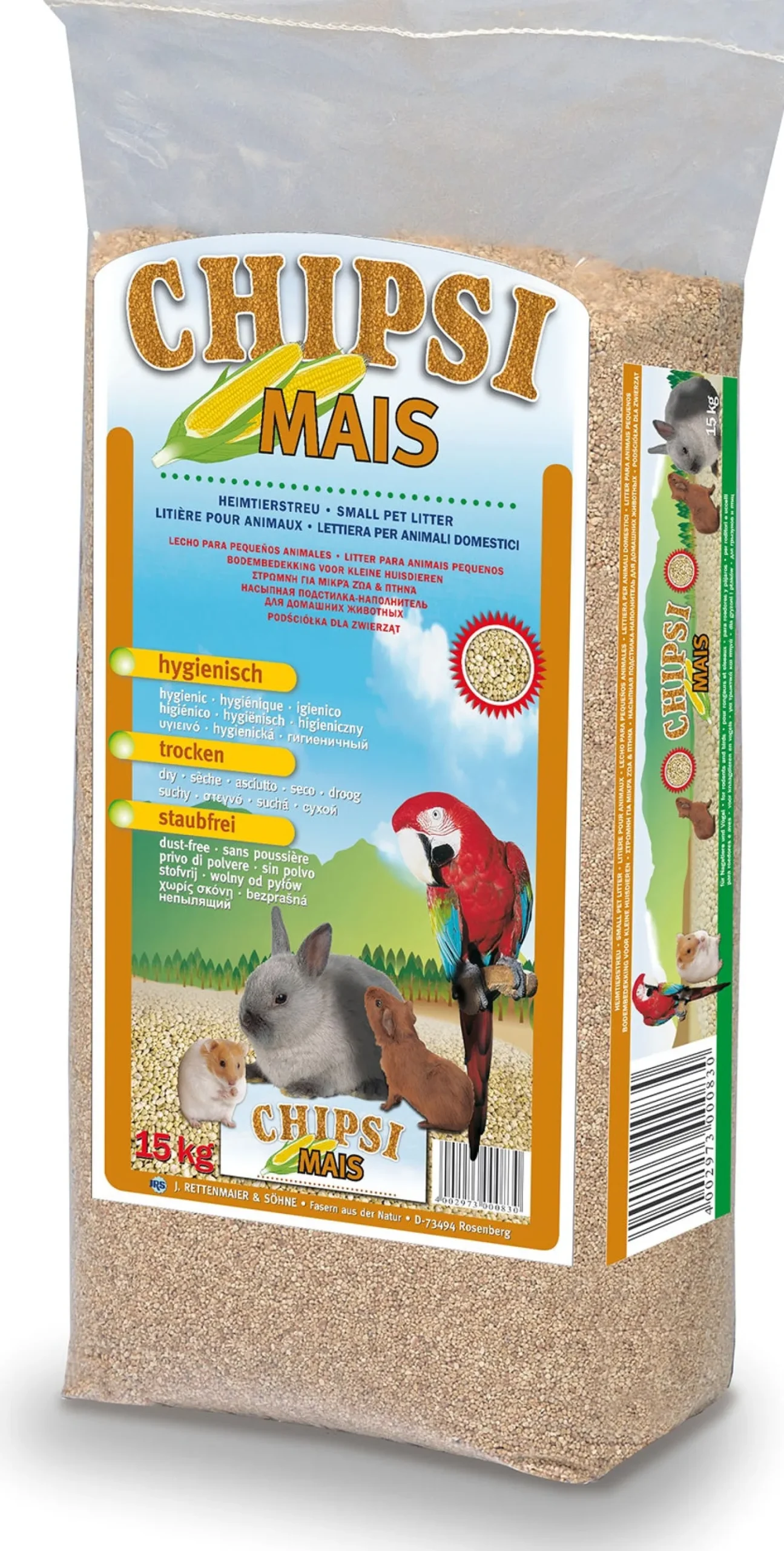 Chipsi bodembedekker mais 15 kg