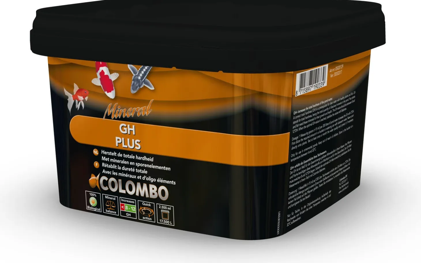 Colombo waterzuivering Mineral GH plus 2500 ml