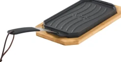 Cozze barbecue pan met serveerplank 56,5 x 20 x 9 cm