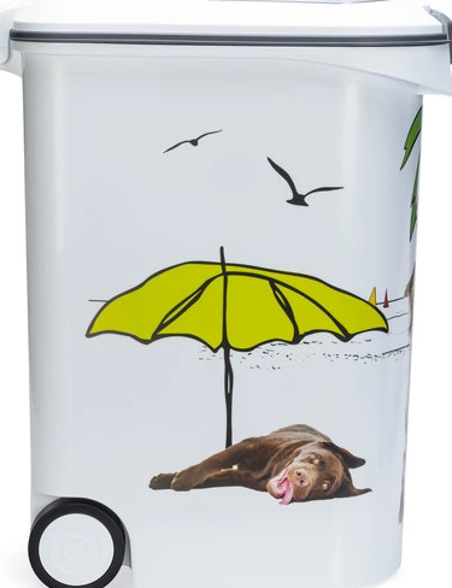 Curver voerton hond wit 54 L