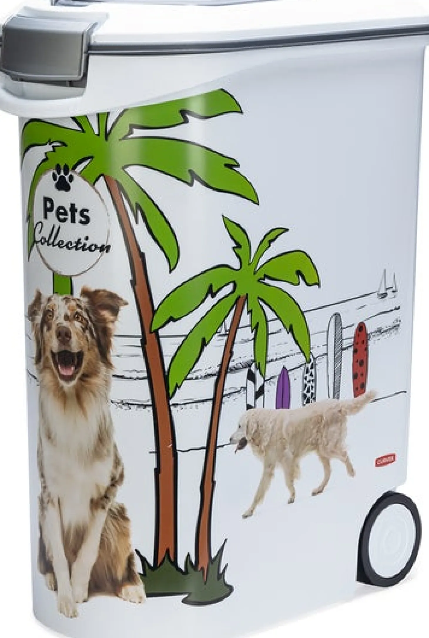 Curver voerton hond wit 54 L
