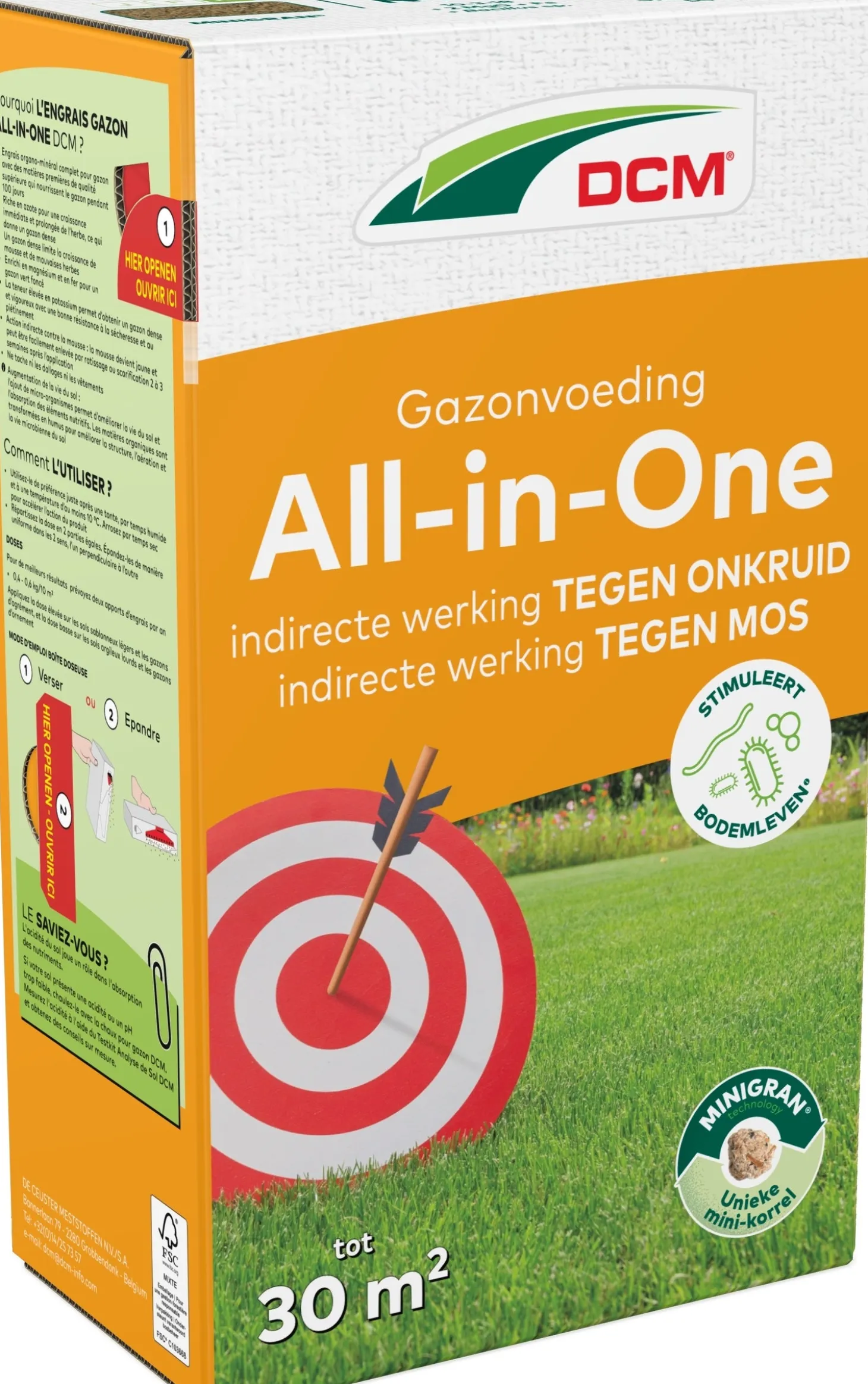 DCM Gazonvoeding All-in-One 30 m² 1,5 kg