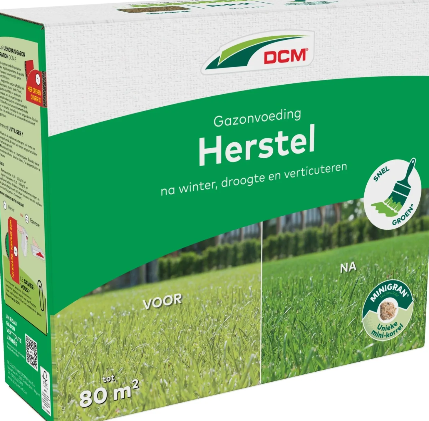 DCM Gazonvoeding Herstel 80 m² 3 kg