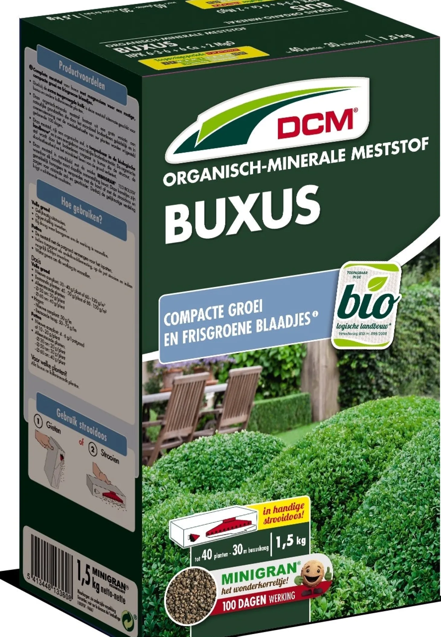 DCM meststof buxus 1,5 kg