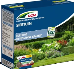 DCM siertuinmeststof Rijke bloei en frisgoene blaadjes 3 kg