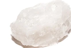 Decoratieve edelsteen bergkristal wit 15 x 15 x 15 cm