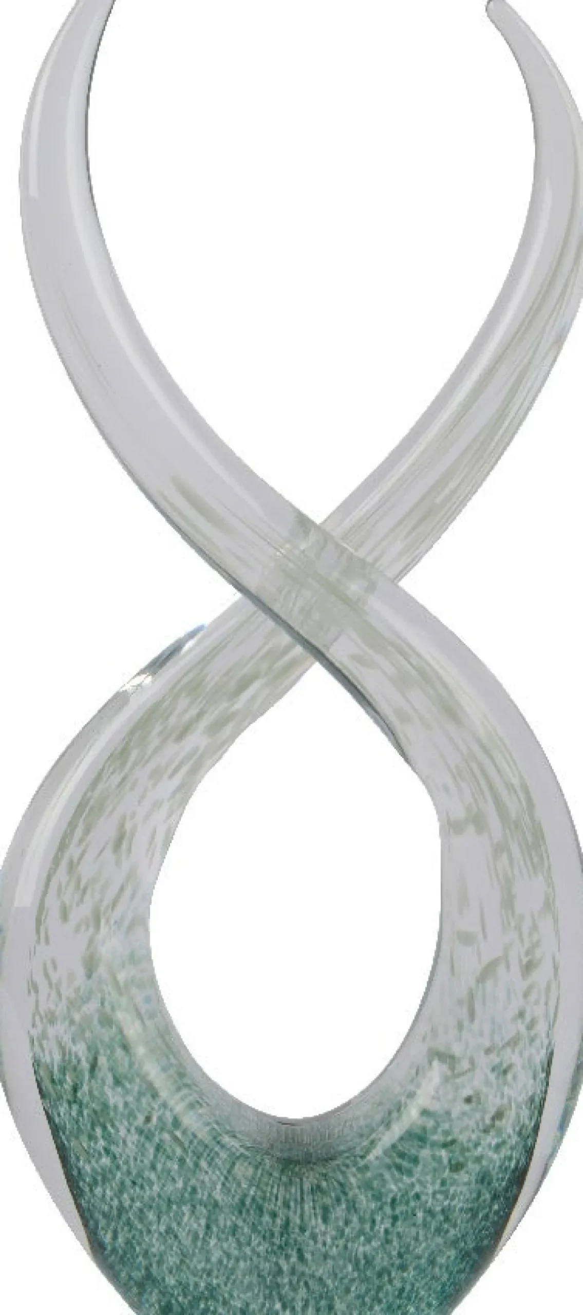 Decoris beeld Aqua groen 15,5 x 7,5 x 33 cm