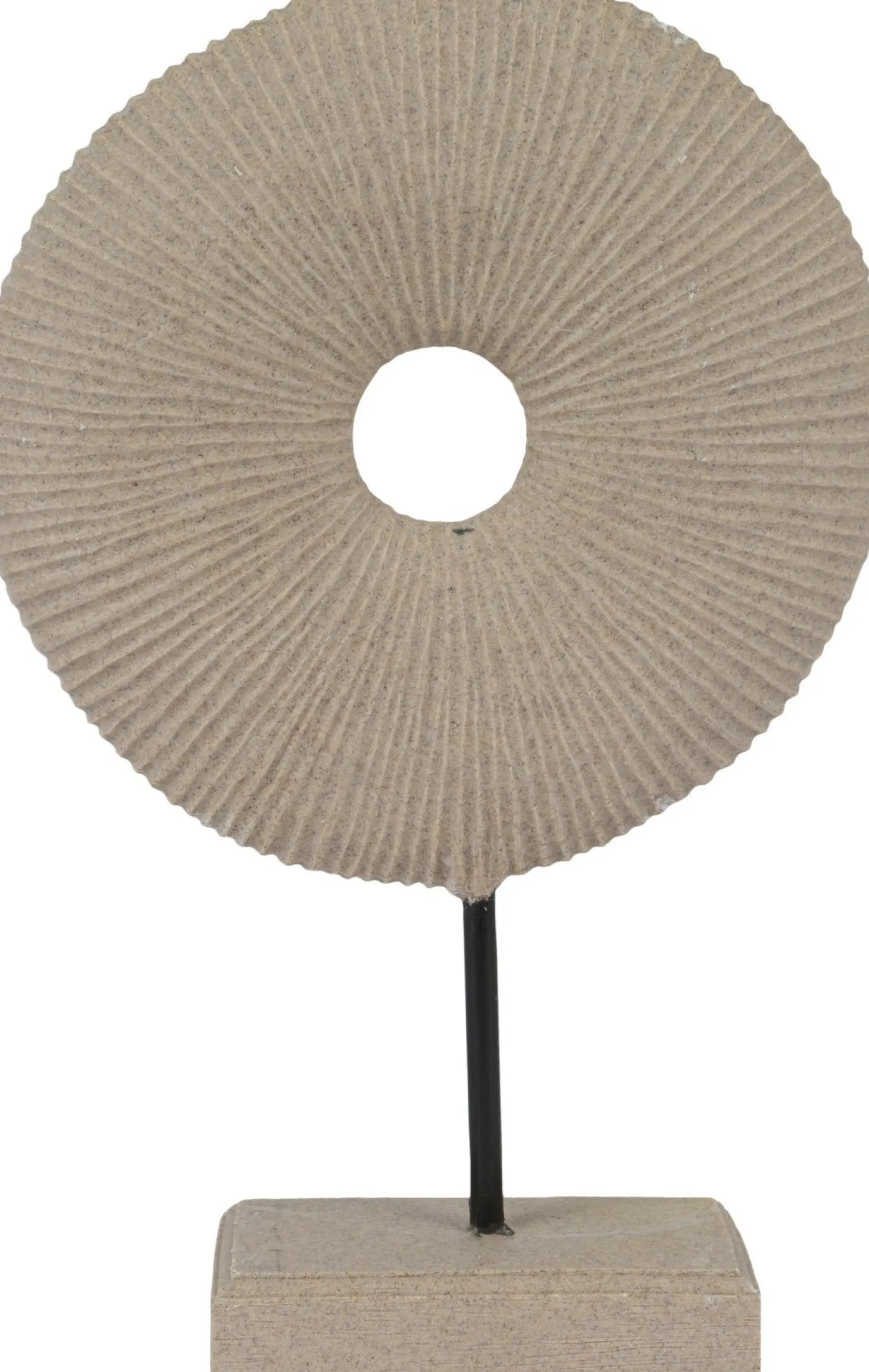 Decoris beeld beige 7 x 21 x 32,5 cm