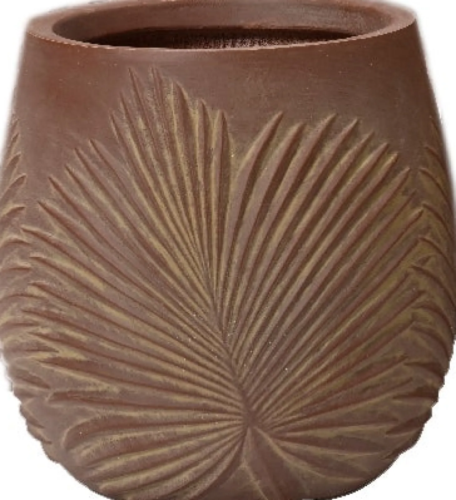 Decoris bloempot Axel paars D 23 H 23 cm