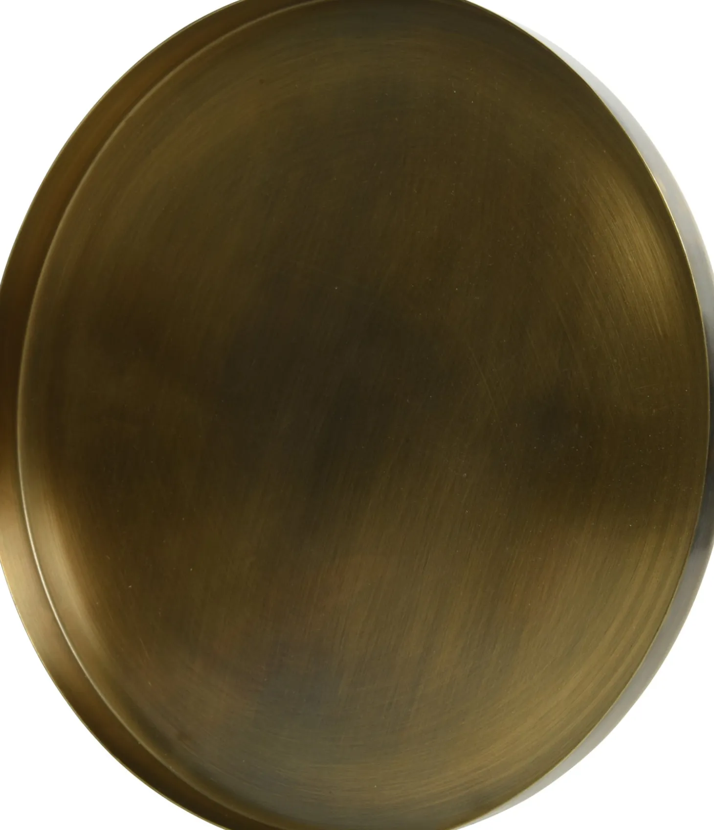 Decoris decoratiebord brons D 36 H 1 cm
