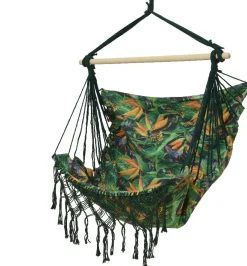 Decoris hangstoel groen