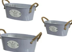 Decoris plantenbak Yara paars 29,5 x 18,5 x 11 cm