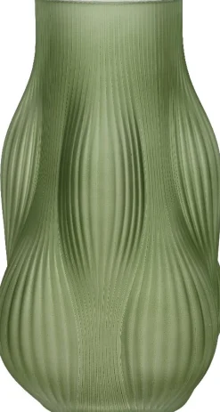 Decoris vaas Rozemarijn groen D 16 H 25 cm
