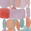 Decoris windgong schelpen Deena multi D 14 H 48 cm