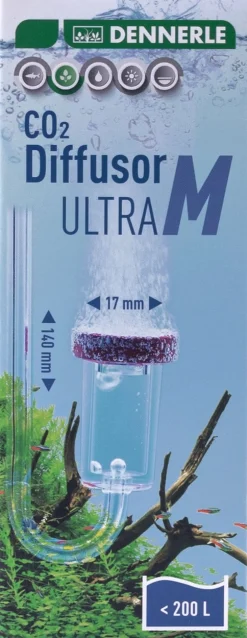 Dennerle CO2 verspreider Ultra M 200 L