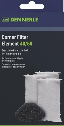 Dennerle Nano vervangend filterelement 3 stuks