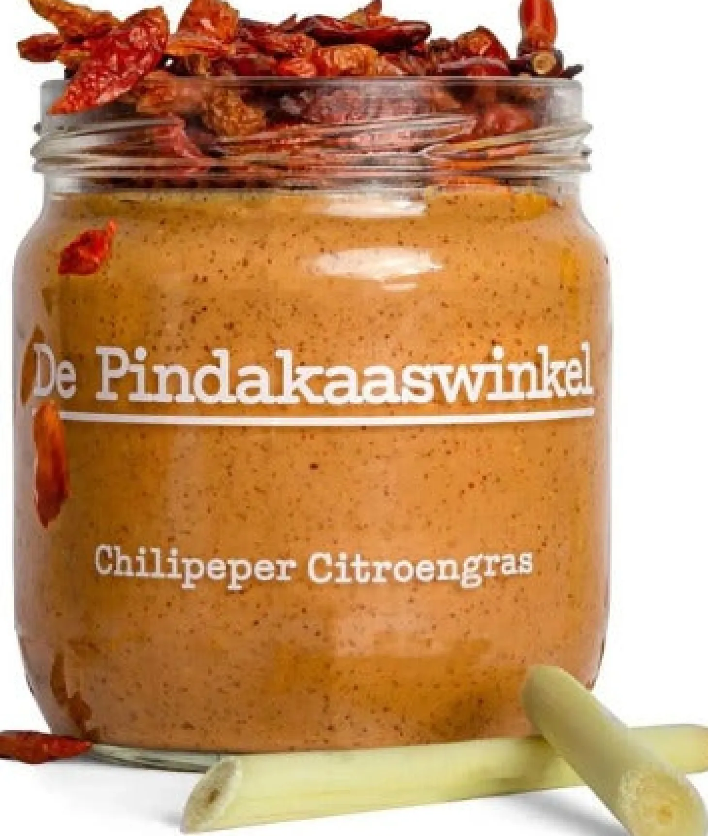 De Pindakaaswinkel pindakaas witte chocolade 420 ml