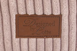 Designed by Lotte kattenmand Ribbed roze D 50 H 17 cm